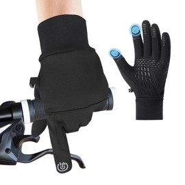 JBLJDWD Cycling Gloves for Men, Cycling Gloves, Touchscreen Bike Gloves Non-Slip Waterproof Gloves for Men Women Running Driving Cycling Climbing Hiking Skiing