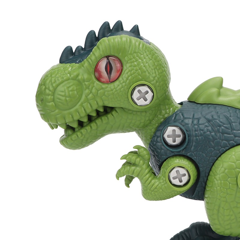2 Sets Dinosaur Assemble Toy Develop Hand On Ability Educational