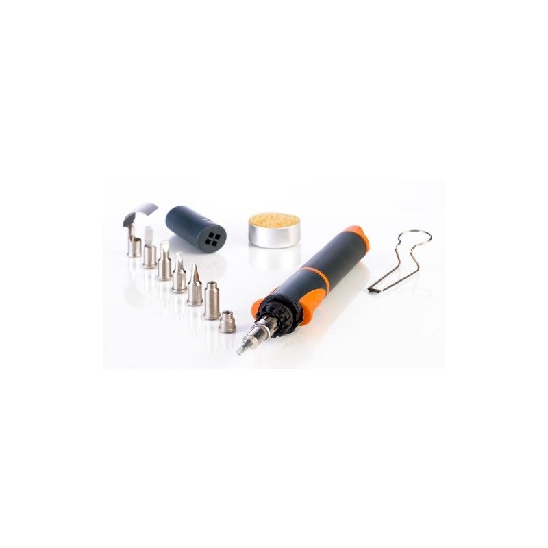 Portasol 011289250 Pro Piezo 75-Watt Heat Tool Kit with 7