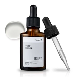 KisoCare Vitamin C Serum 30% Hypoallergenic Sensitive Skin Moisturizing New Vitamin C Derivative Pure Essence VC30 30ml [No.034]