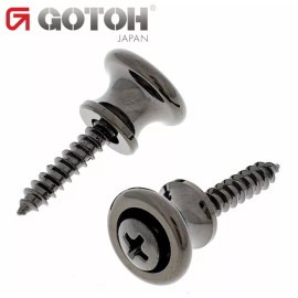 GOTOH NEW Gotoh EP-B1 End Pins Small Strap Button for Guitar & Bass - COSMO BLACK