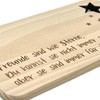 KATINGA Breakfast Board Star Cut-Out with Engraving (Friends)