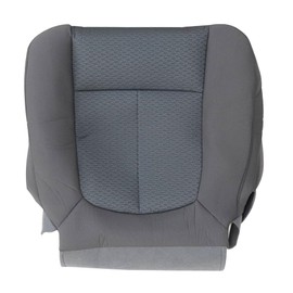 AOUTTUOA Driver Side Bottom Replacement Seat Cover Colth Steel Gary Compatible with Ford F150 2011 2012 2013 2014