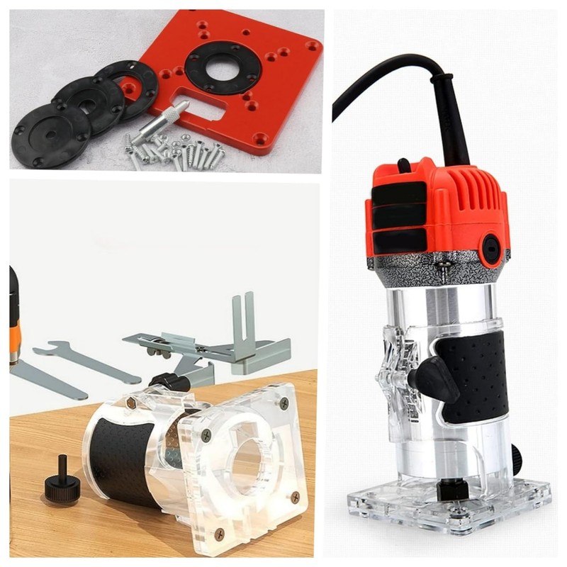 Router Table Insert Plate Aluminum Alloy Compatible with Makita Routers
