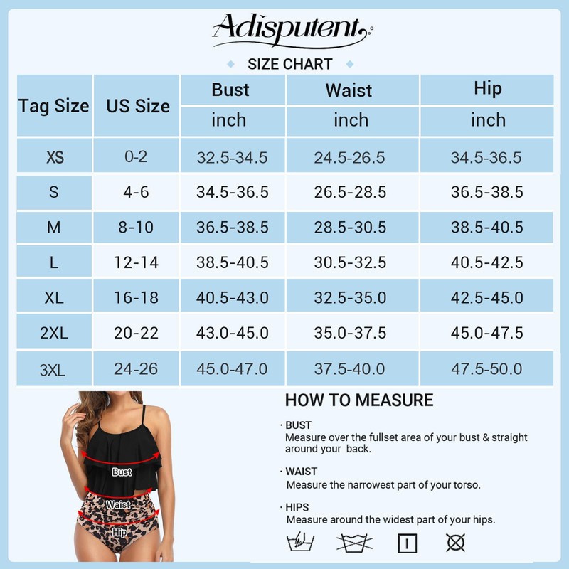 Trajes de baño tankini para mujer, con volantes y control