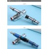 Twisbee Diamond Mini AL, Silver CT Fountain Pen, Inhalation Type,