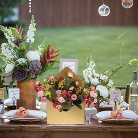 EXCEART 2pcs Boxes Flower Box Vellum Envelopes Bouquets for Wedding Wrapping Supplies Flower Contatiner Florist Paper Floral Boxes Flower Wrapping Boxes Fold Paper Jam Florist Supplies