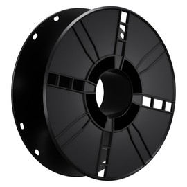 UKCOCO Plastic Cord Cable Storage Reel, Lightweight and Portable Cable Organizer for Camping, Caravan, Motorhome, Black, 7.87 X 7.87 X 2.55 Inches