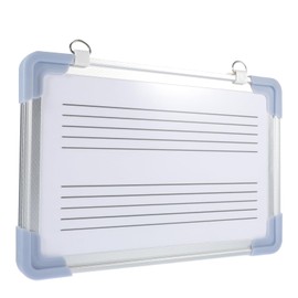 NUOBESTY Whiteboard for Employees, Dry Wipe Learning Whiteboard Whiteboards with Dry Wipe Staff Round Whiteboards Music Whiteboards Music Board Student Hanging Line