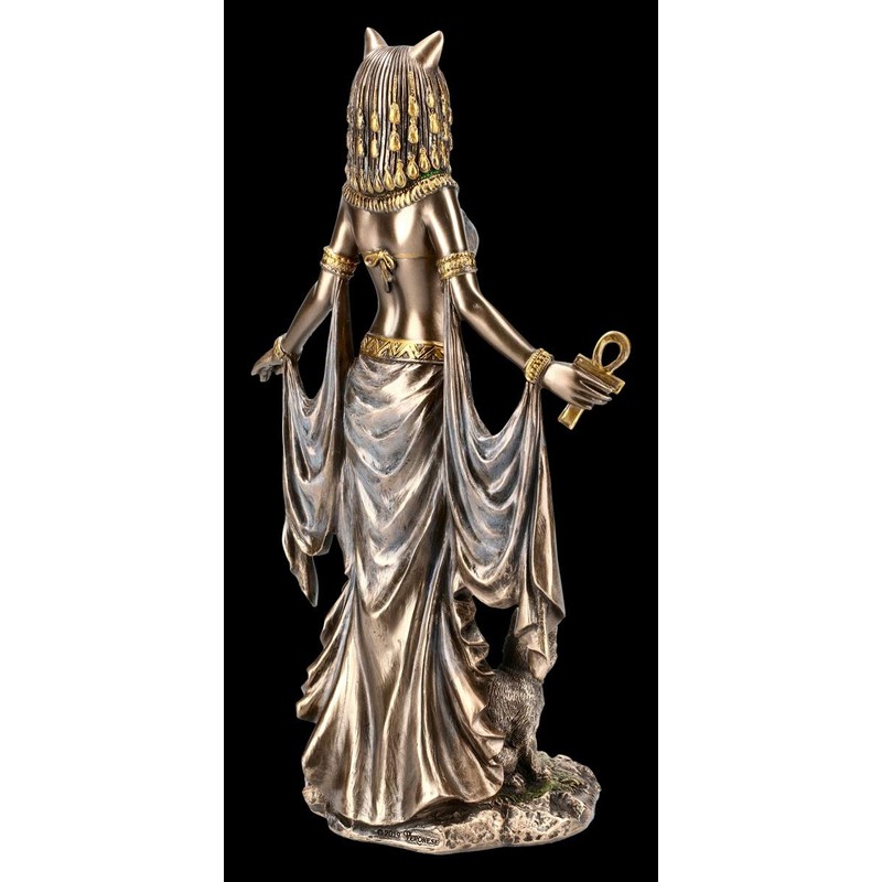 Unbekannt Ancient Egyptian Bastet Figure with Ankh Veronese Cat Goddess