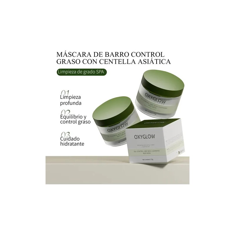 Mascarilla De Arcilla De Té Verde - Limpieza Profunda, Elimina