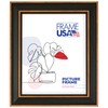 Frame USA 16x20 Picture Frame, Black and Bronze, Olympic Series,