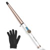 HOSON Hair Curling Wand Tapered Barrel 1"-0.5", Dual Voltage Curling