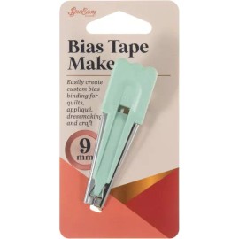 Ezy 재봉 이지 9mm 퓨즈 바이어스 바인딩 테이프 메이커 Sewing EZ 9mm Fuse Bias Binding Tape Maker