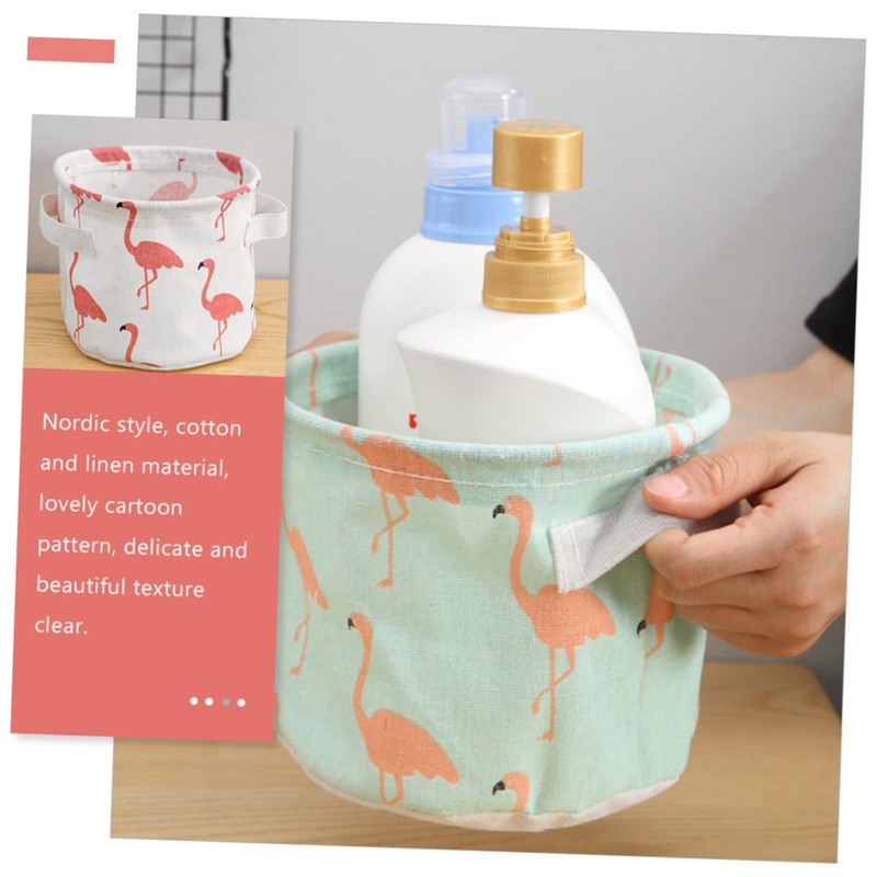 BUGUUYO 3sets Cute Baskets for Organizing Mini Basket Cotton Toy