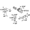 Prime-Line S 4648 Mailbox Lock – Replacement, Multipurpose Mailbox Lock