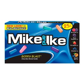 Full Box of MIKE & IKE BERRY BLAST Flavour Candy USA - 24 PACK x 22g