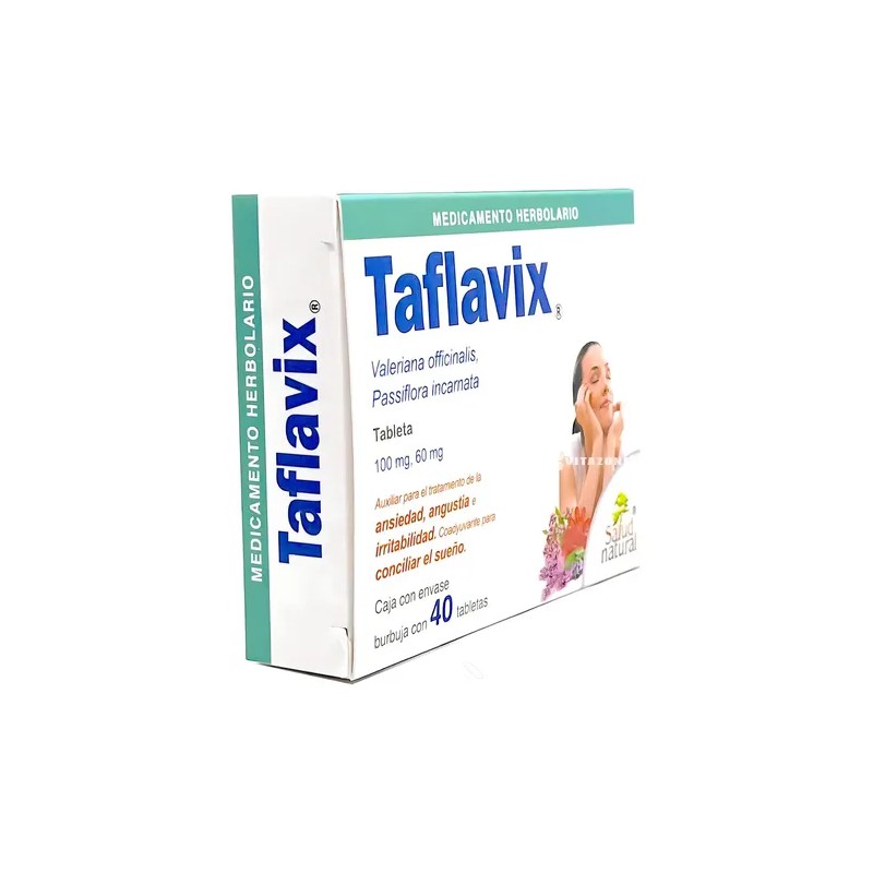 Taflavix Valeriana Y Pasiflora Ansiedad Conciliar Sueño