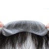 RESHE Hairline Toupee For Mens Frontal Hair Piece V-Shape Invisible