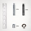 150 Sets 1/2 inch Grommet Tool Kit,Black Metal Grommet Kit,Eyelet