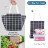 iknoe Insulated Lunch Bag for Women, Durable Wide-Open Foldable &