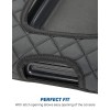 JOYTUTUS Leather Center Console Cover for Silverado Sierra 2014-2018 Jump