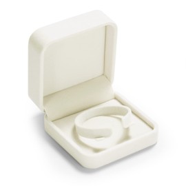 Oirlv Velvet Bracelet Gift Boxes Ring Box White Bangle Gift Box Long Chain Jewelry Boxes Bracelets Display Case for Engagement Wedding Birthday Mom Presents Mothering Sunday