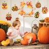 Set of 6 Autumn Craft Set, Owl Felt Craft Set