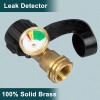 Gaspro 2 Propane Tank Gauge Brass Adapter Gas Pressure Level