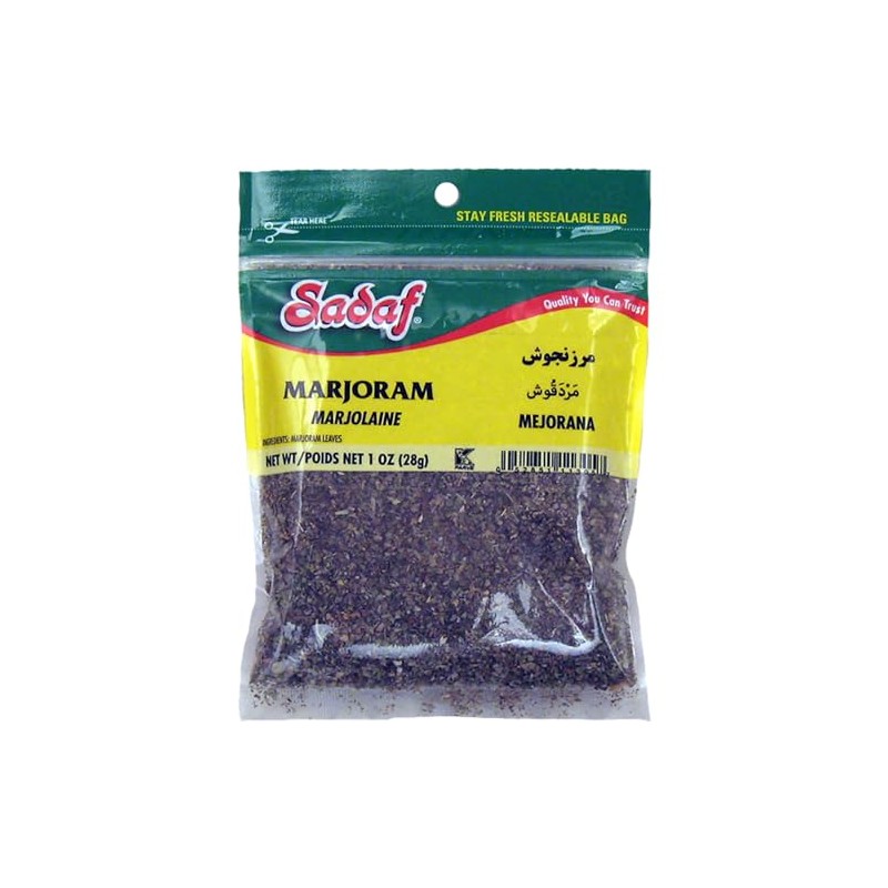 Sadaf Marjoram Leaves - Marjoram Spice for Cooking and Food