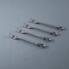 Gourmet Settings Twist Cocktail Forks Stainless Steel Set of 4
