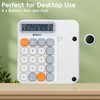 M&G Desktop Calculator 12 Digit Mechanical Switch Calculator with Large