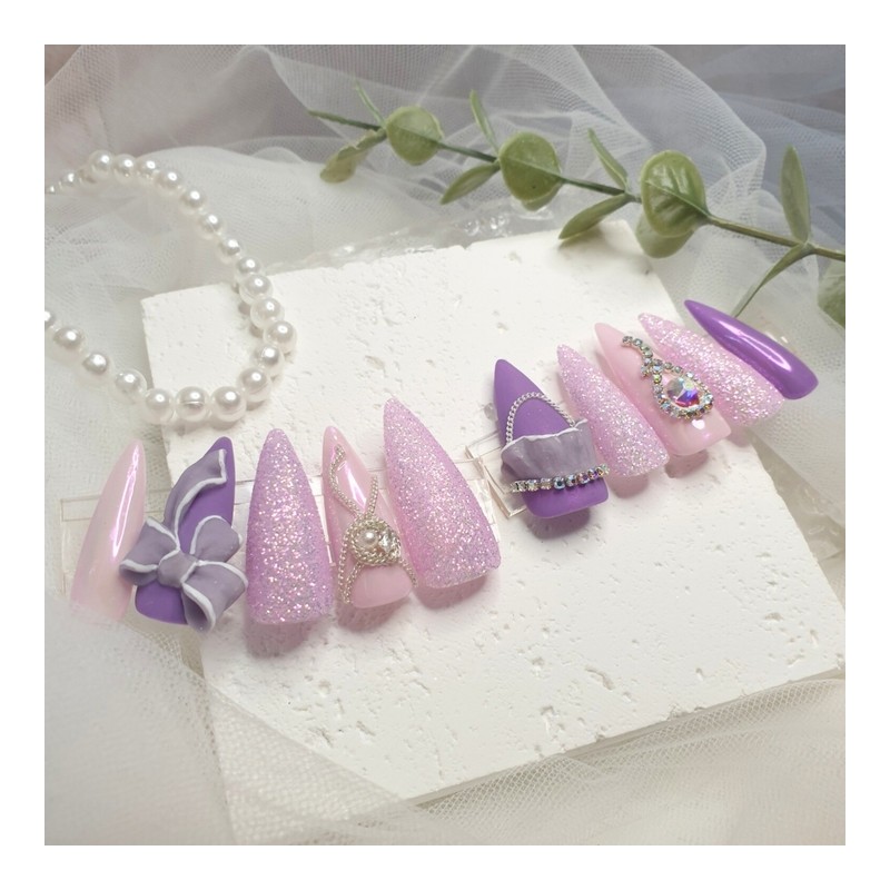 no.3 Lovely Ribbon Violet - Coffin Egg / no.3 러블리