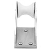 Boat Bow Anchor Roller Bracket Nylon Pulleys Anti Slip Rubber
