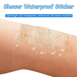 4"x4"Transparent Waterproof Shower Cover Shields, Premium Waterproof Tattoo Bandages, Clear Film Dressing for Tattoo Aftercare