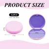 2 Piece Braces Storage Box, Waterproof Braces Box, Convenient Braces