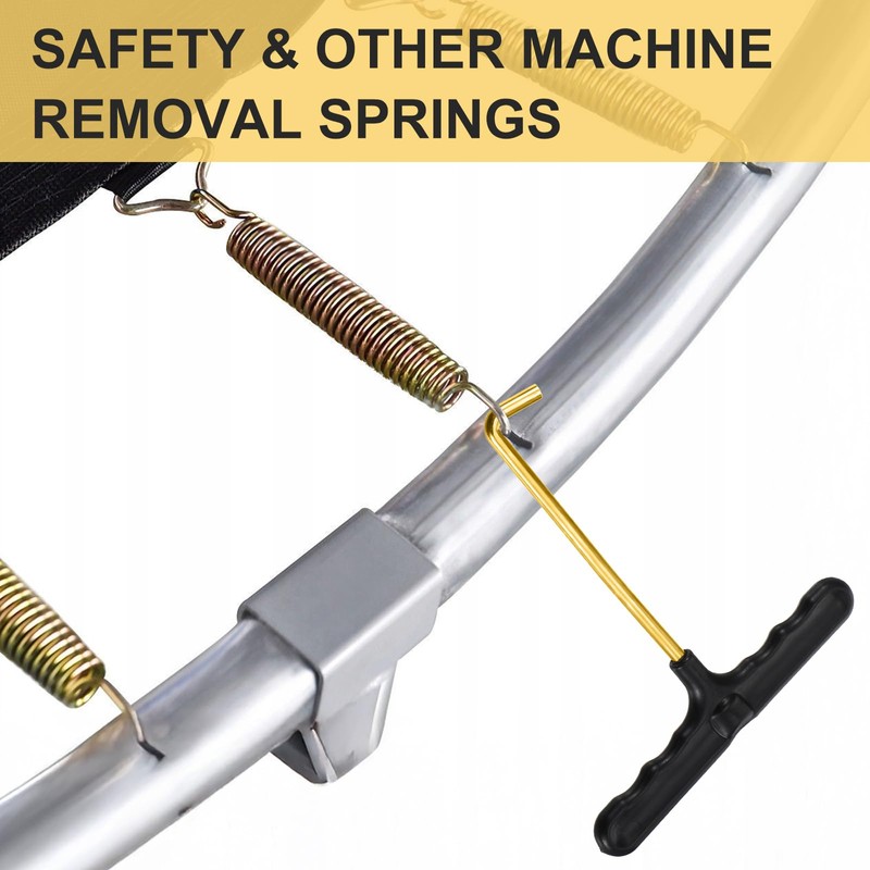 TIESOME 3Pcs Trampoline Spring Pull Tool Kit, Trampoline T-Hook Puller