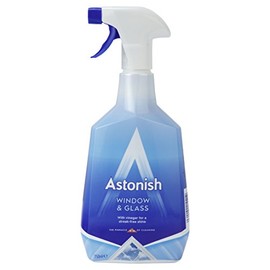 Astonish 750Ml Window & Glass Surface Mirror Bathroom Kitchen Household Cleaner by Astonish