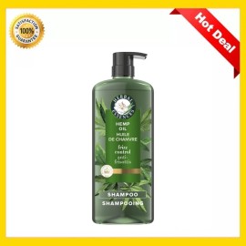 Herbal Essences Hemp Oil Sulfate Free Frizz Control Shampoo for All Types,20.2Oz