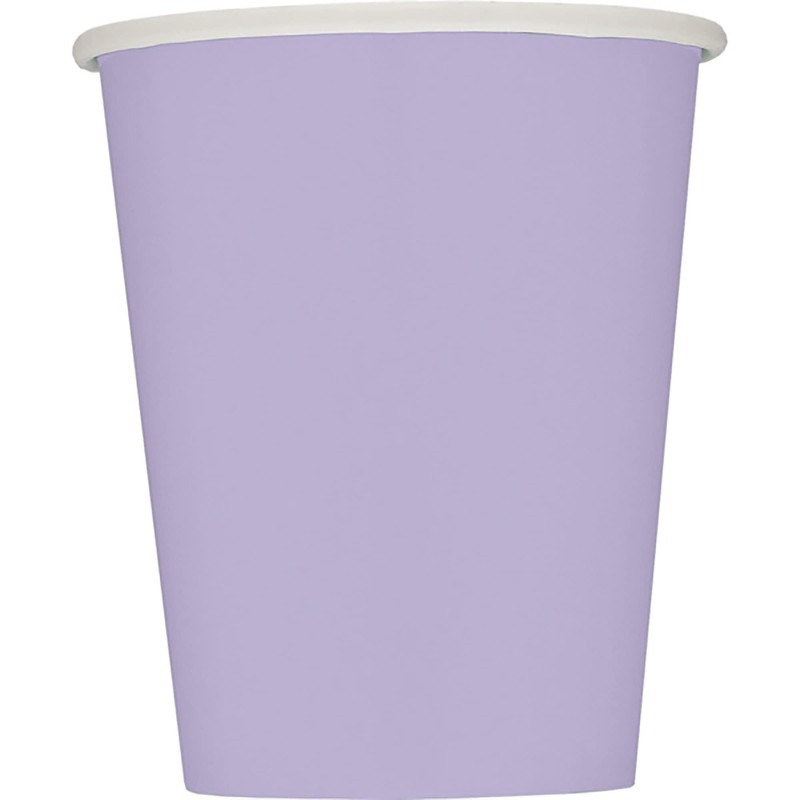 Unique Party 30883 - 9oz Baby Pink Paper Cups, Pack