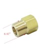 HongBoW Hardware 2 Pcs Brass Pipe Fitting 3/8 NPT Male