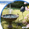 DDcafor Solar Fountain Pump for Bird Bath Solar Water Fountain