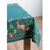 Maison d' Hermine Hygge Christmas 100% Cotton Tablecloth for Kitchen