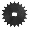 420 20-Tooth Sprocket, Highly Reliable Carbon Steel Chain Motor, 11-Tooth