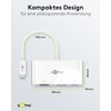 goobay 52412 Multiport Adapter USB-C to VGA + DP +
