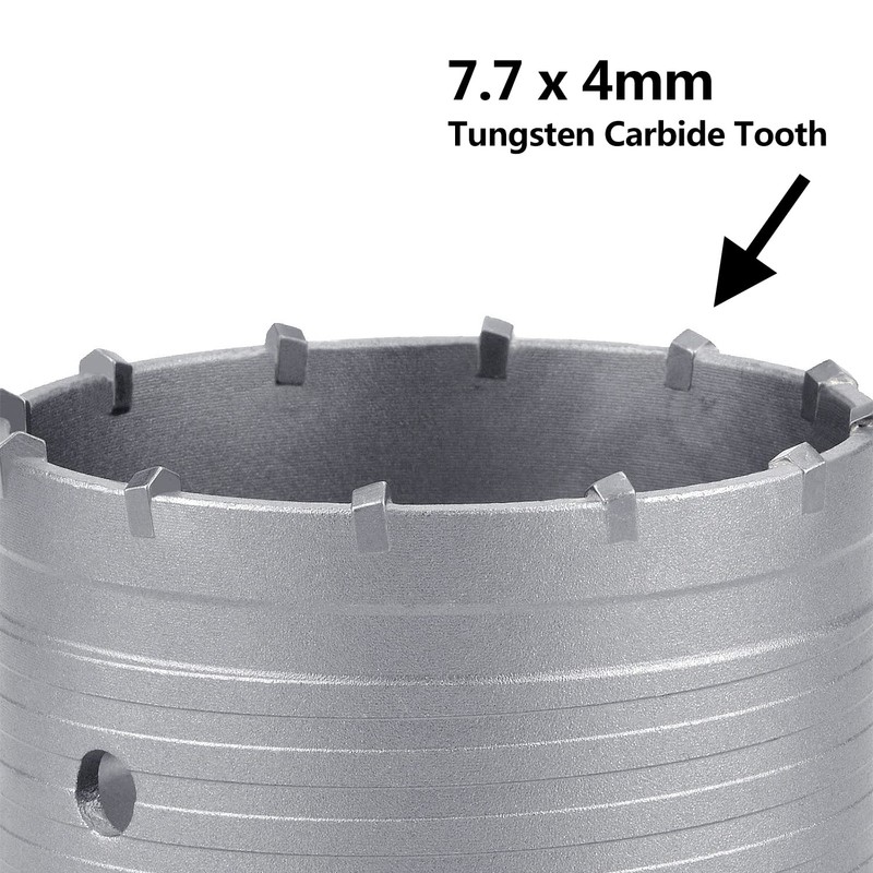 50mm / 2 inch Concrete Hole Saw with 220mm SDS
