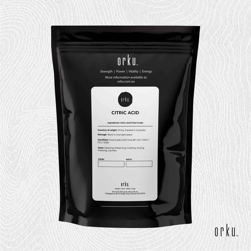 100g Citric Acid Powder - Food Grade Anhydrous GMO Free
