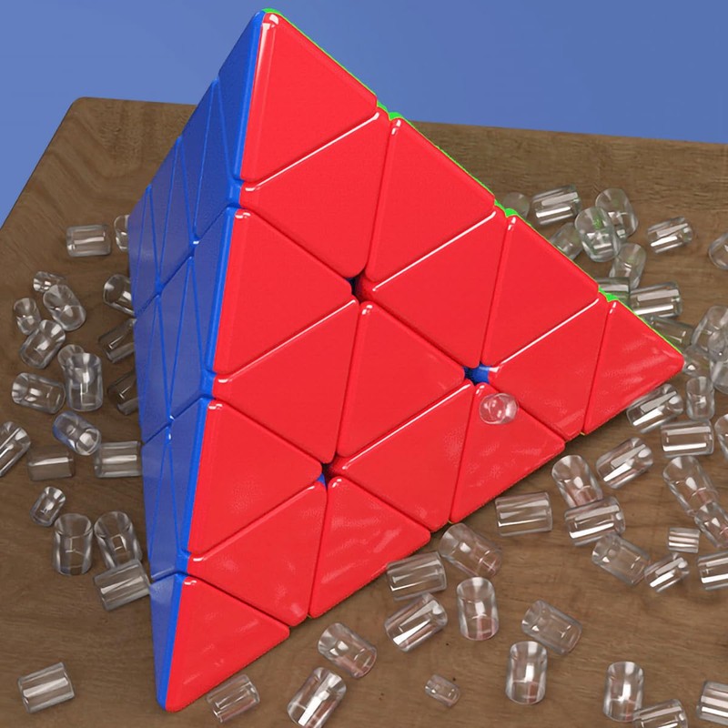 Shengshou 4x4 Pyraminx Triangle Pyramid Magic Puzzles Cube Twist Toy