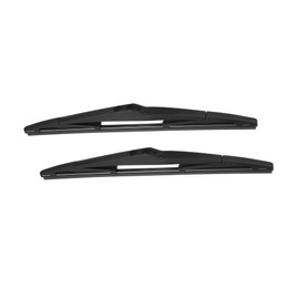 Partuto 12" 12" Rear Windshield Wiper Blade for Hyundai I30 CW - 2 Pcs Black Replacement