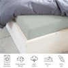 Walra Fitted Sheet 80 x 200 cm, 100% Cotton Fitted